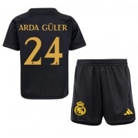 Real Madrid Arda Guler #24 Tredje Tröja Barn 2023-24 Kortärmad (+ Korta byxor)